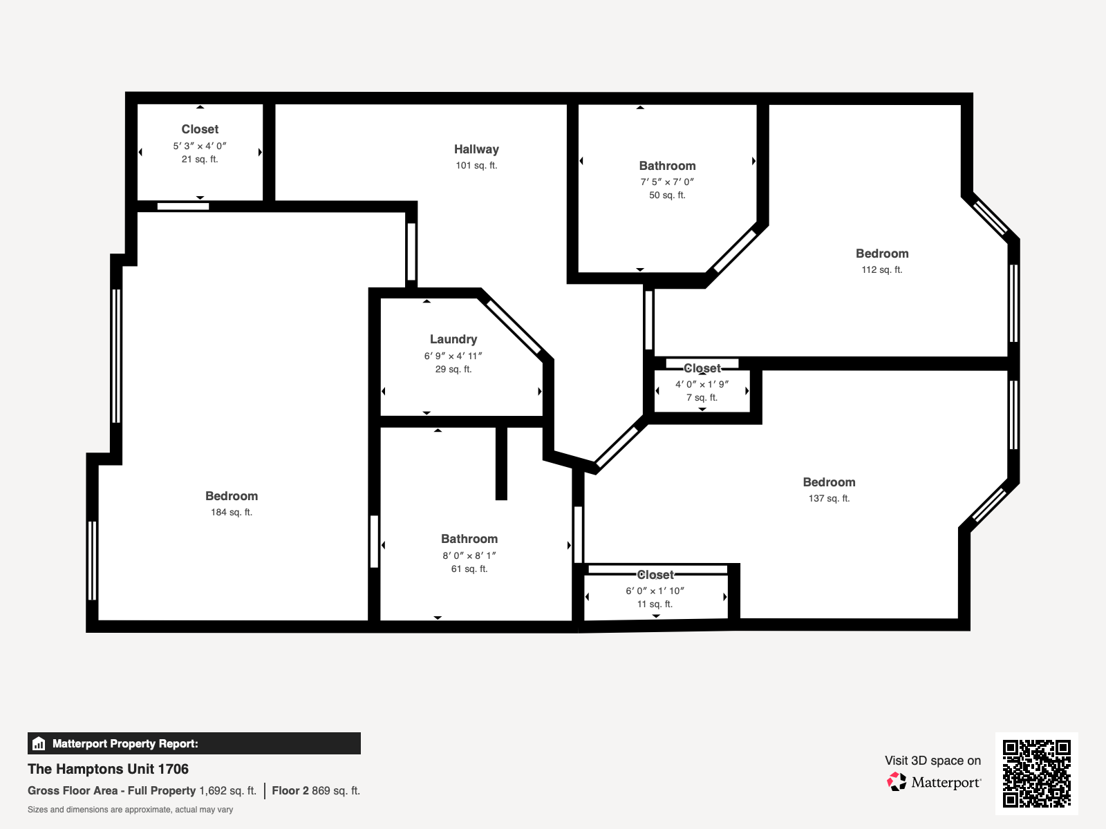 The Hamptons Unit 1706 - Floor 2